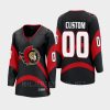 women senators custom black 2022 special edition 2.0 breakaway retro jersey