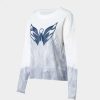 women washington capitals concepts sport gray white orchard tie dye long sleeve t shirt