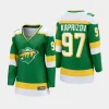 women wild kirill kaprizov green 2023 24 alternate premier breakaway player jersey