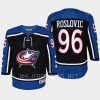 youth blue jackets jack roslovic navy 2022 special edition 2.0 premier retro jersey