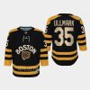 youth bruins linus ullmark black 2023 winter classic premier jersey