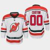 youth devils custom white 2022 23 heritage replica jersey