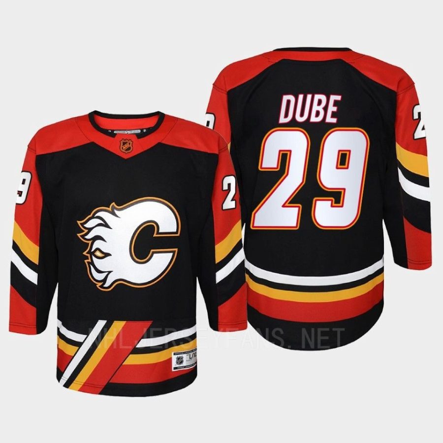 youth flames dillon dube black 2022 special edition 2.0 replica retro jersey