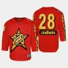 youth flames elias lindholm red 2024 nhl all star game premier jersey