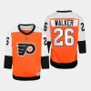 youth flyers sean walker burnt orange home replica player jersey