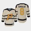 youth penguins brian dumoulin cream 2023 winter classic premier jersey