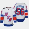 youth rangers erik gustafsson white 2024 nhl stadium series premier player jersey